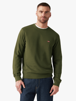 Men's Levi's Green Classic Hm Kombu Sweater
