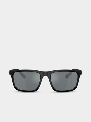 Emporio Armani Matte Black 57 Sunglasses