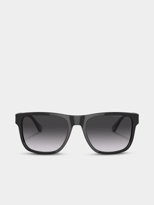 Emporio Armani Black 56 Sunglasses