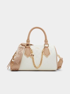 Women's Aldo Bone Lapilli  Barrel Handbag