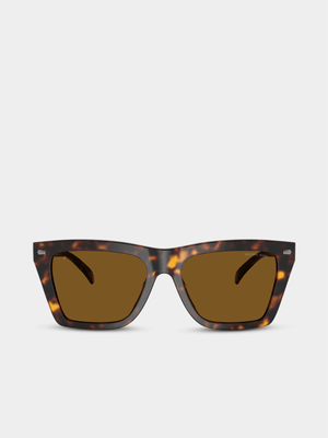 Michael Kors PEBBLE BEACH Dark Tortoise 56 Polarized Sunglasses