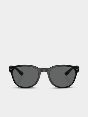 Emporio Armani Matte Black 53 Sunglasses
