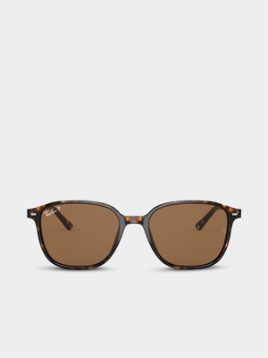 Ray-Ban LEONARD Tortoise 53 Sunglasses