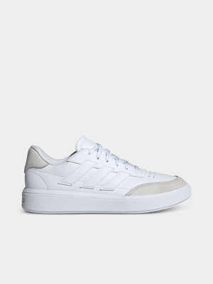 Junior adidas Courtblock White/Grey Sneaker