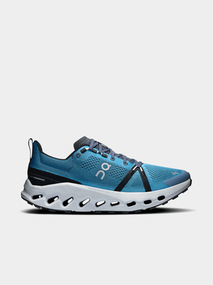 On Mens Cloudsurfer Trail Niagara/Glacier Trail Running Shoes