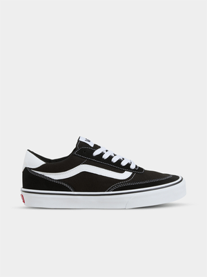 Vans Mens Brooklyn LS Black/White Sneakers