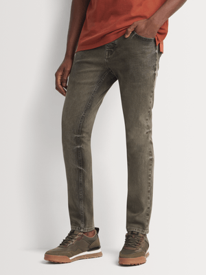 Relay Jeans Men's Skinny Fatigue Denim