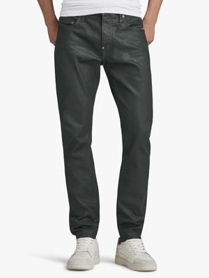 G-Star Men's Revend FWD Skinny Coated Black Jeans