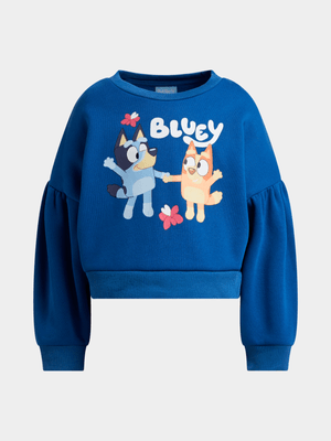 Jet Younger Girls Blue Bluey Active Top