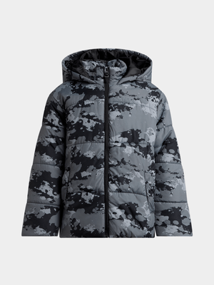 Jet Teen Boys Black Stone Puffer Jacket