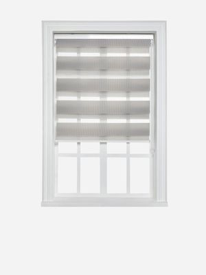 Zebra Roller Blind Light Grey 100x160cm