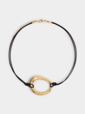 Rope & Pendant Necklace
