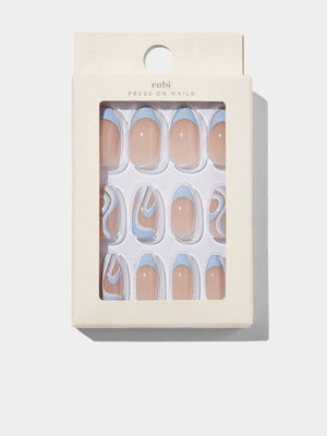 Cotton On Frenchy Swirl Press On Nails