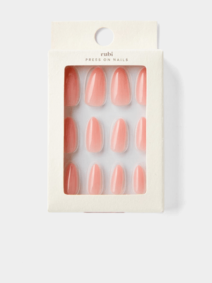 Cotton On Soft Pink Solid Press On Nails