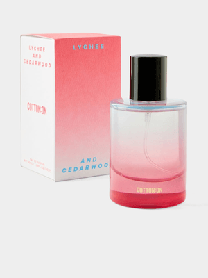 Cotton On Lychee And Cedarwood Moment Perfume 50ml