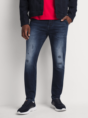 Fabiani Men's Dark Wash Jeano