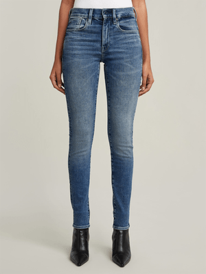 G-Star Women's Lhana Skinny Medium Blue Jeans