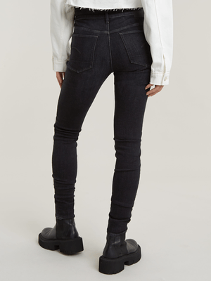 G-Star Women's 3301 High Skinny Black Jeans
