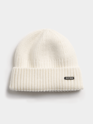 Men's Relay Jeans Micro Cream Beanie
