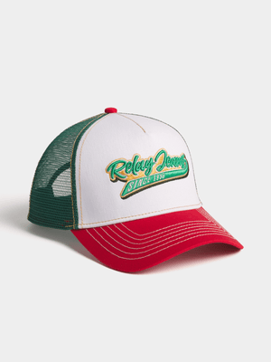 Relay Jeans Men's Multicolour Trucker Cap