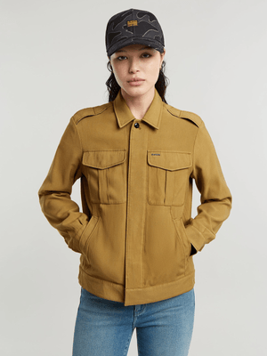 G-Star Women's Officer Beige Jacket 2.0