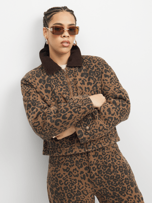 Redbat Women's Leopard Jacket