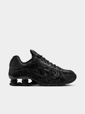 Nike Women's Shox R4 Black/Dark-Smoke Grey Sneaker