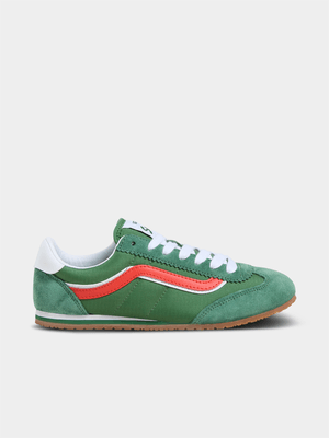 Vans Women's Super Lowpro Green/Orange Sneaker