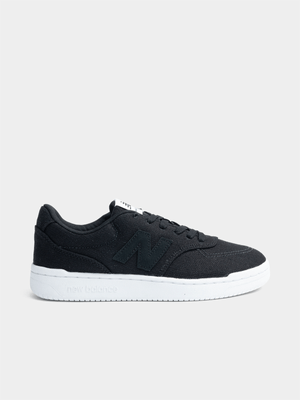 Women's New Balance BB80 V1 Canvas Black/White Sneaker