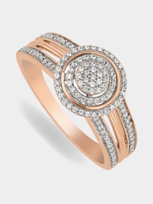 9ct Gold 0.20ct Diamond Ferris Ring