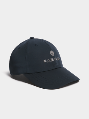 Fabiani Men's Sport Lux Navy Peak Cap