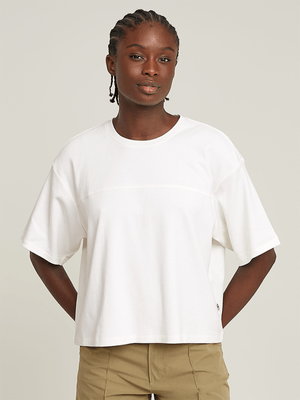 G-Star Women's G-Script Loose White Top