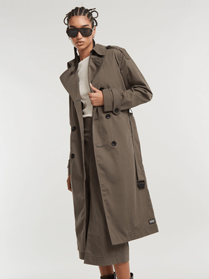 G-Star Women's Trench Brown Coat