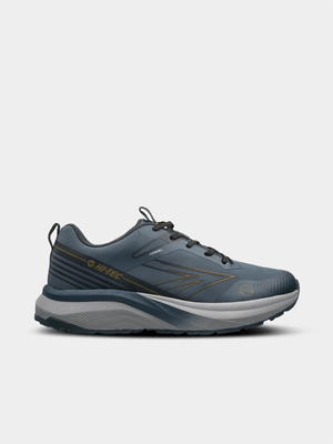 Hi-Tec Mens Monarch Blue/Grey Trail Running Shoes