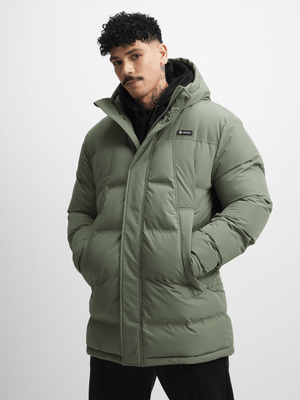 TS Mens Longer Length Fatigue Puffer Jacket