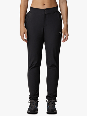 Women's The North Face Black Quest Softshell Pants