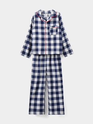 Cotton On Kids Navy Bobby Long Sleeve Pyjama Set