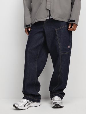 Anatomy Men's Blue Dark Denim Utility Jeans