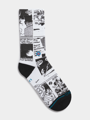 Stance Unisex De La Soul Black/White Socks