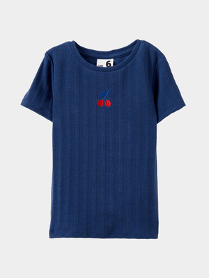 Cotton On Kids Girl Blue Raya Baby T-Shirt