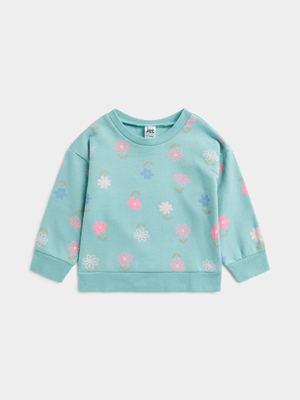Jet Toddler Girl Canton Bold Florals Active Top