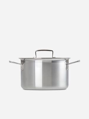 Le Creuset 3 Ply Stainless Steel Deep Casserole Pot 18cm