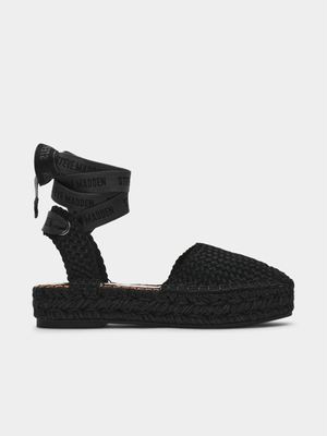 Women's Steve Madden Black Craize Flats