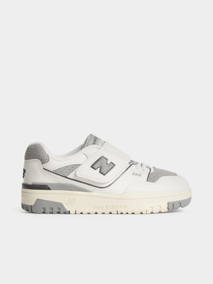 New Balance Kids 550 White/Grey Sneaker
