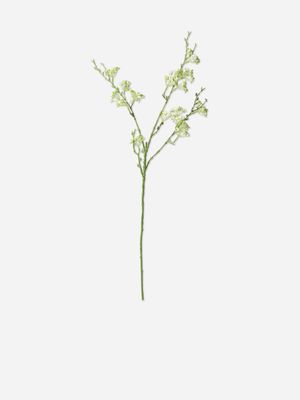 Faux Berry Stem White
