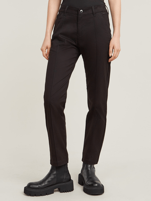 G-Star Women's Cropped Chino Dark Black Pants