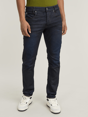 G-Star Mens 5-Pocket Slim Raw Denim Blue Jeans