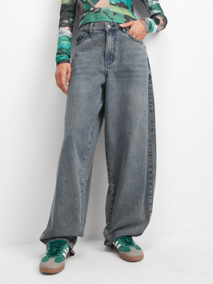 Redbat Women's Blue Wash Skate Jeans