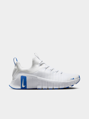 Nike Mens Free Metcon 6 White/Blue Training Shoes