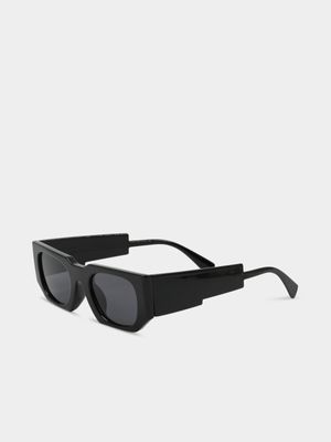 Men's Markham Mono Black Sunglasses